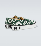 Marni - x Carhartt floral slip-on sneakers