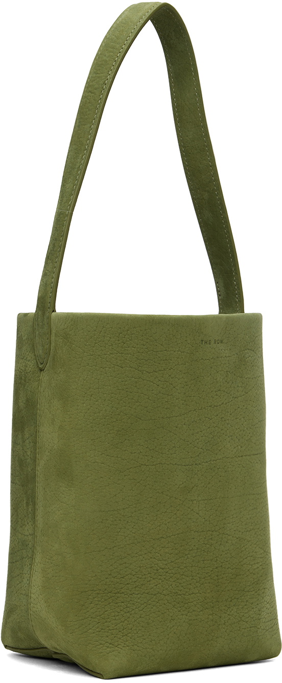 Beige Park small nubuck tote bag, The Row