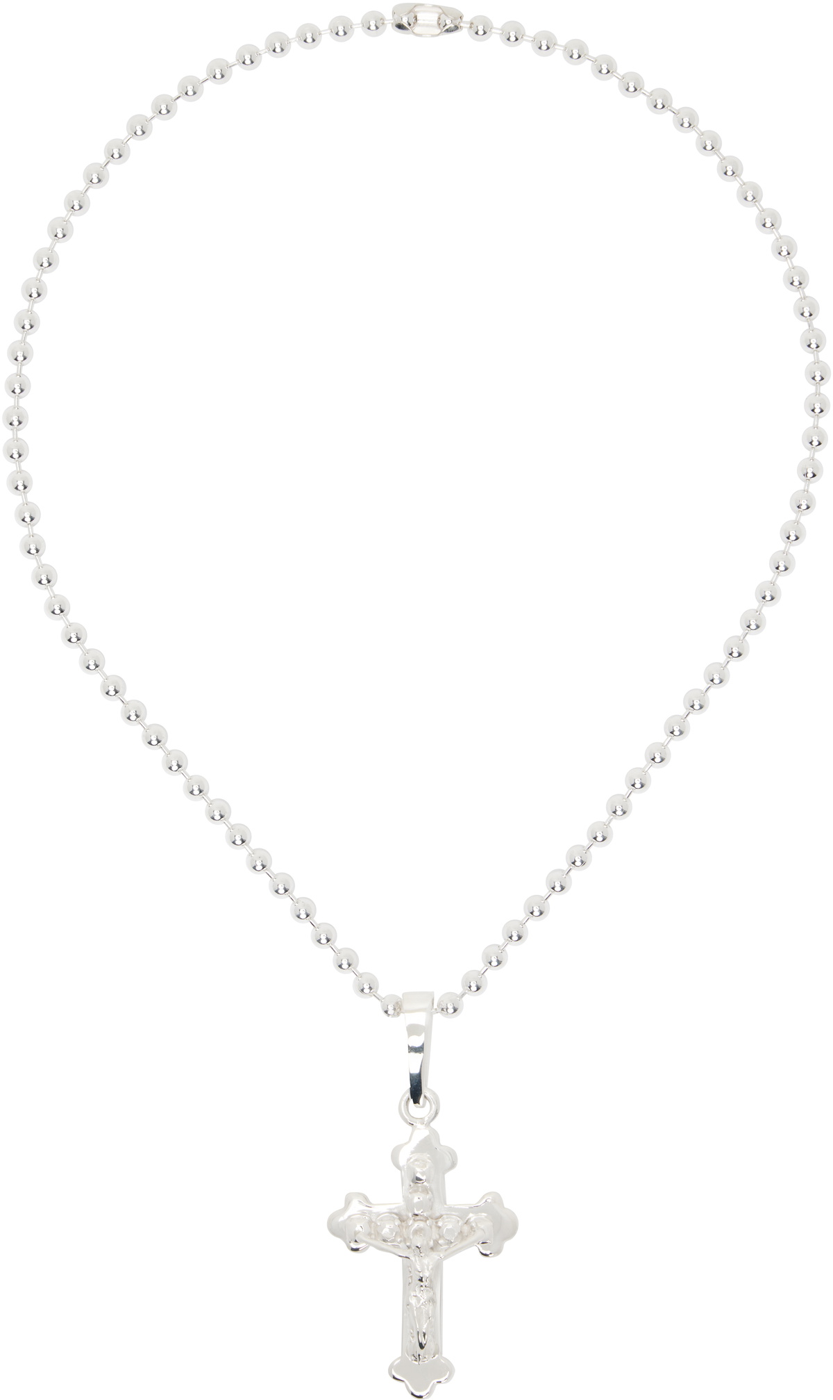 Martine Ali Silver Rui Cross Necklace Martine Ali