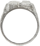 Bleue Burnham Silver 'The Pastry Pudding' Signet Ring