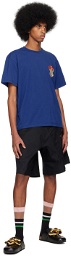 JW Anderson Blue Apple Core T-Shirt