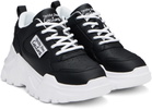Versace Jeans Couture Black Speedtrack Sneakers