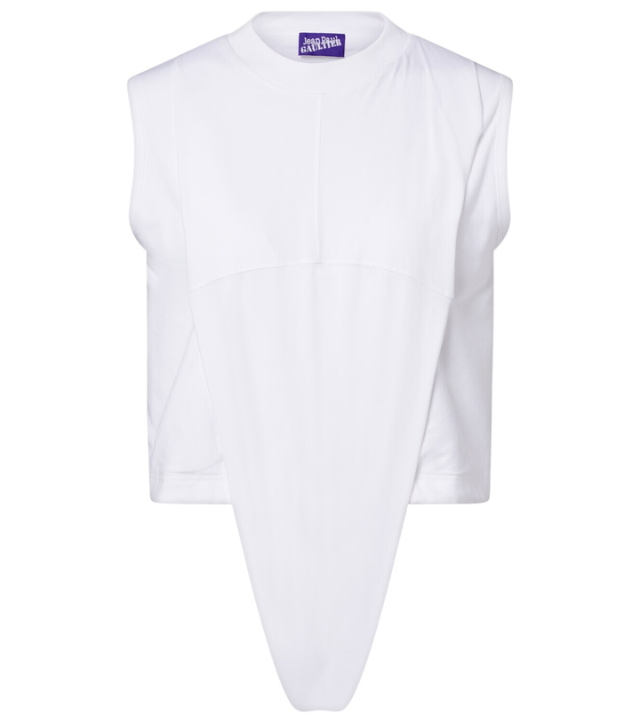 Photo: Jean Paul Gaultier Cotton bodysuit