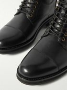 Polo Ralph Lauren - Bryson Leather Hiking Boots - Black