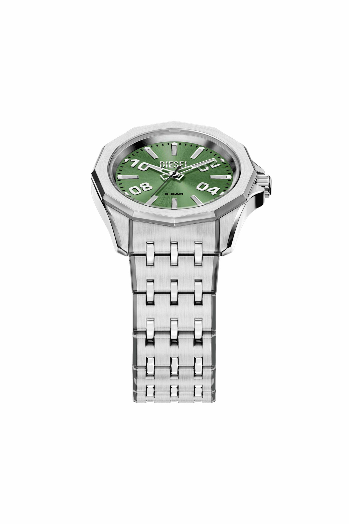 Diesel Stinger stainless steel watch - Timeframes Mens in Silver 