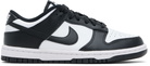 Nike White & Black Dunk Low Sneakers