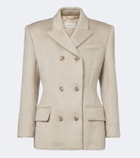 Magda Butrym Double-breasted wool-blend blazer