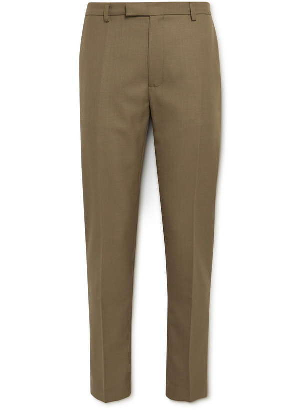 Photo: SÉFR - Harvey Slim-Fit Tapered Woven Trousers - Green