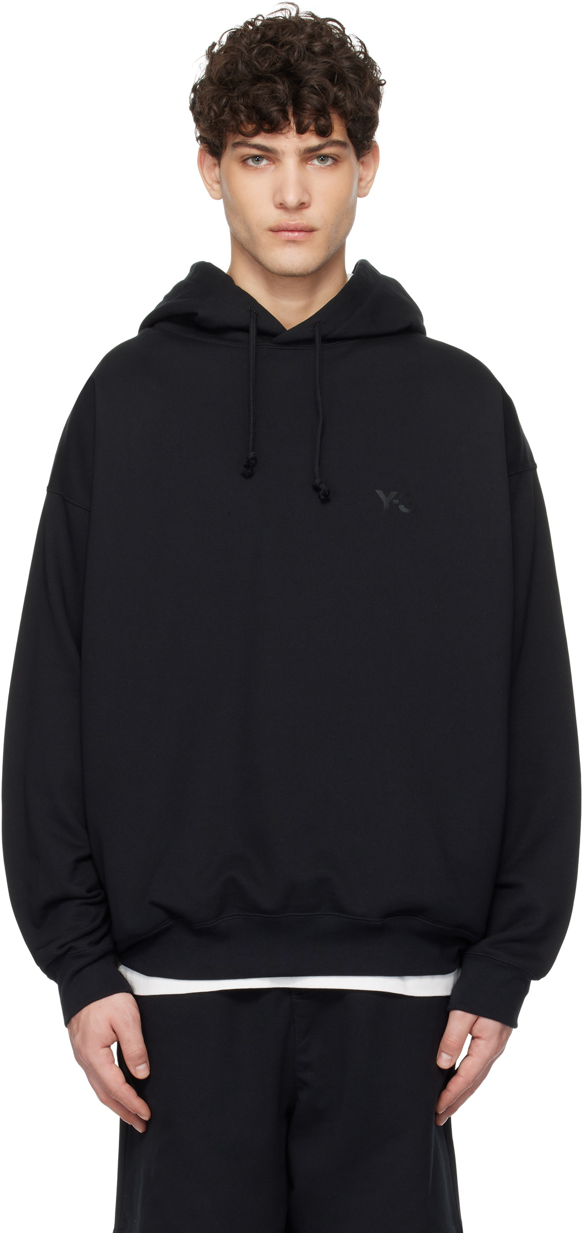 【送料&関税込】Y-3 French Terry Zip Hoodie Y-3 Black French Terry Zip Hoodie Y-3