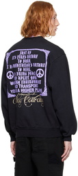 Online Ceramics Black Journey To Satchidananda Sweatshirt