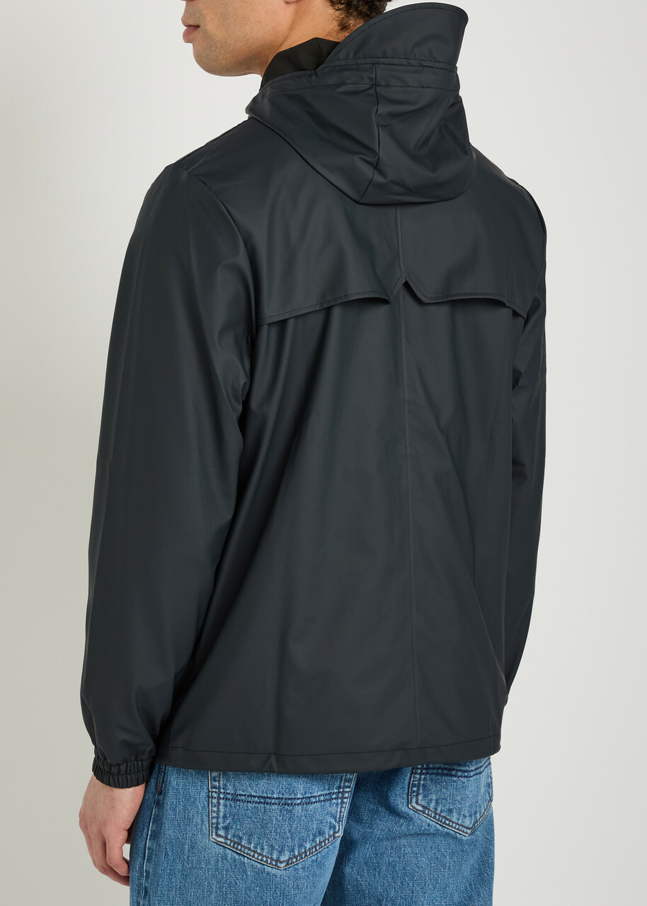 Rains Storm Breaker Waterproof Raincoat Navy