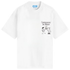 MARKET Men's Smiley Museum Uv T-Shirt in White