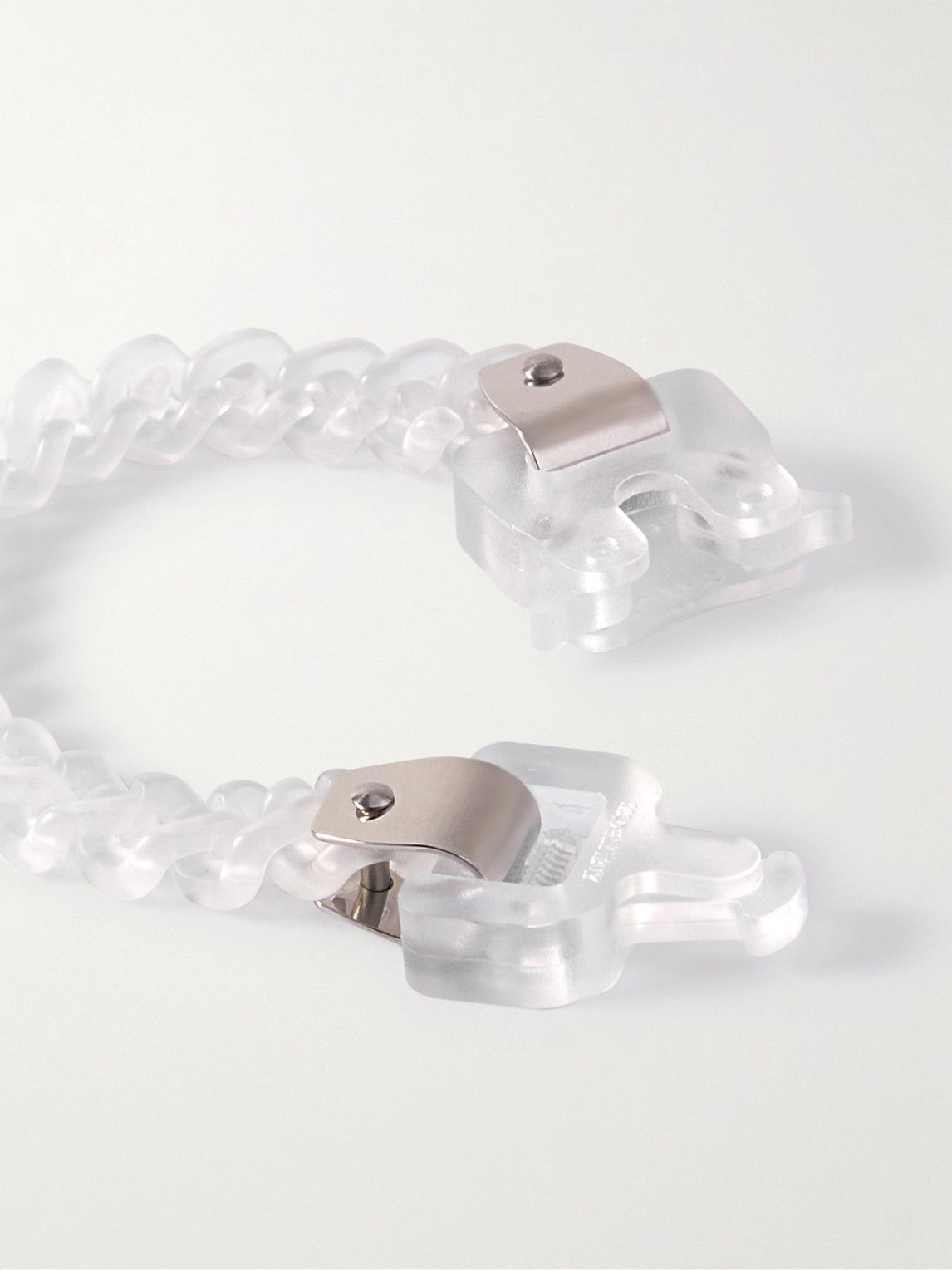 1017 ALYX 9SM - Acrylic and Silver-Tone Bracelet 1017 ALYX 9SM