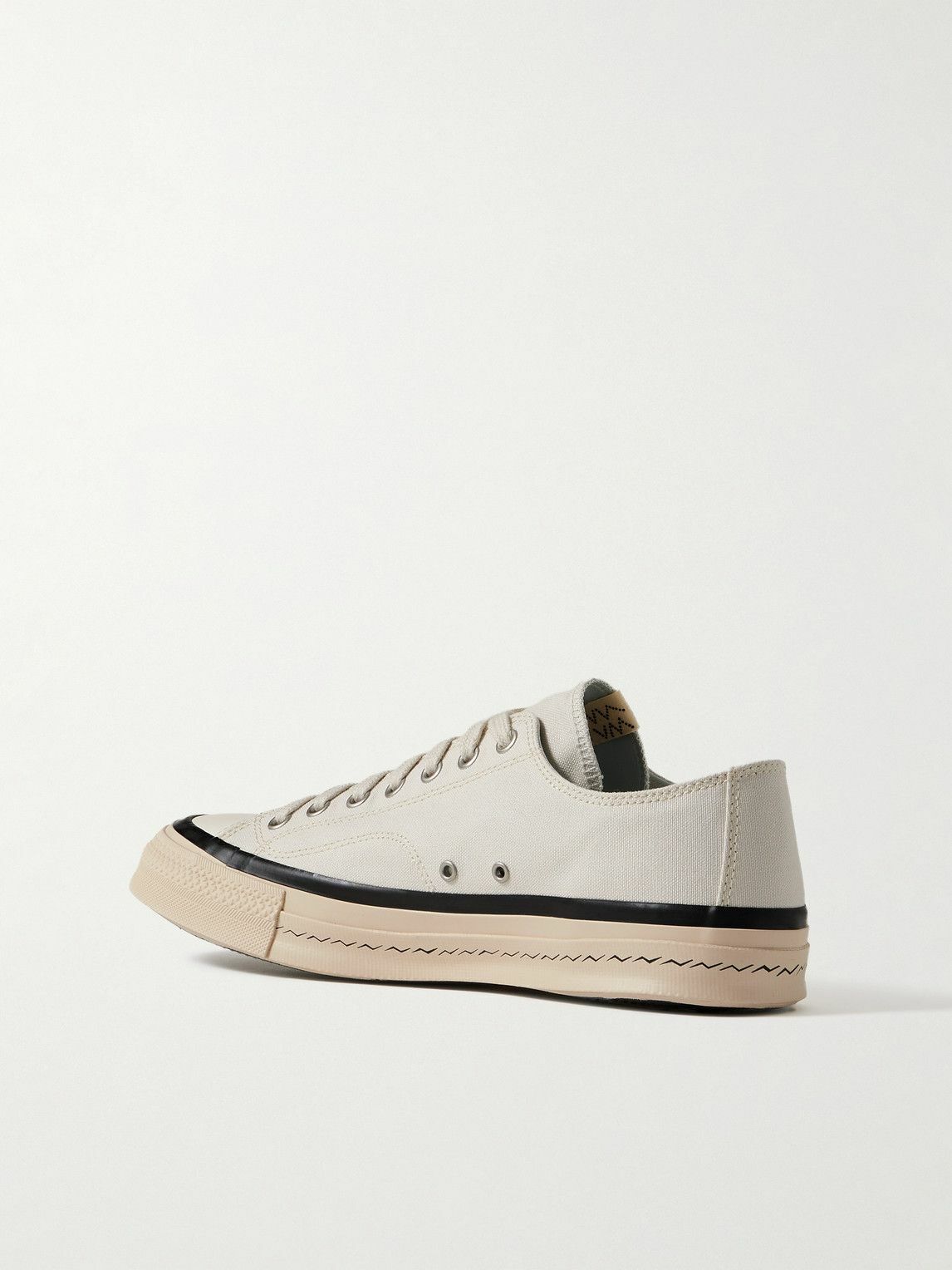 Visvim - Skagway Lo Leather-Trimmed Canvas Sneakers - Neutrals Visvim