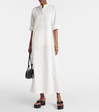 Dries Van Noten Cotton poplin maxi dress