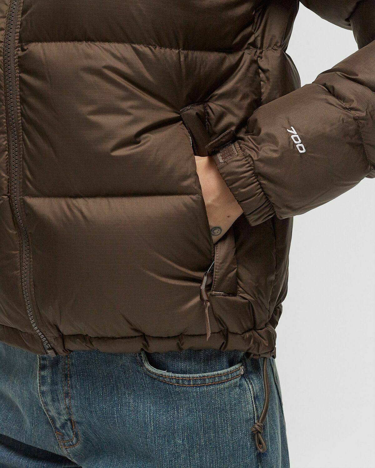 The North Face 1996 RETRO NUPTSE JACKET Brown Womens Down & Puffer 