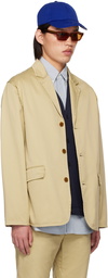 nanamica Khaki Tailored Blazer