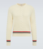 Thom Browne - Cable-knit crewneck sweater