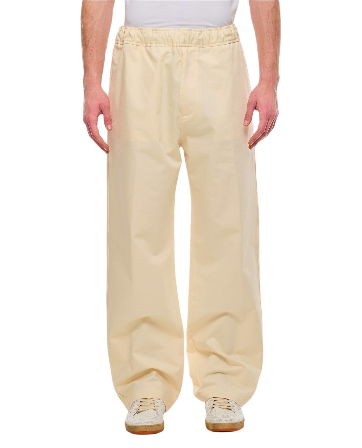 Parachute Pants in Orange Moncler