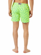 MC2 Saint Barth Man Light Fabric Comfort Swim Shorts With Lobster Print