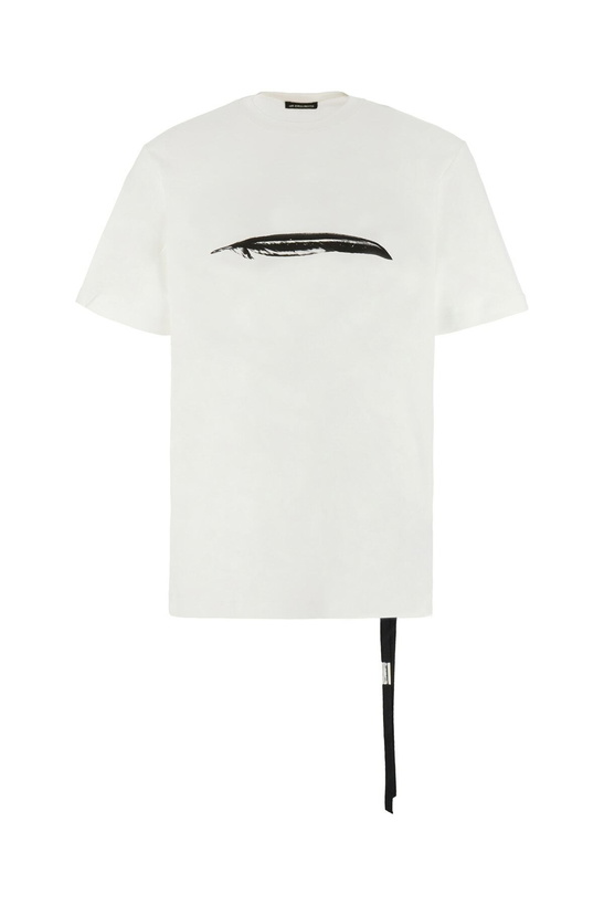 Photo: Ann Demeulemeester White Cotton Oversize T-shirt