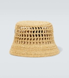 Prada Raffia bucket hat