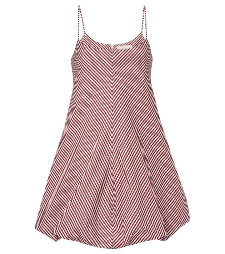Photo: Faithfull Aniela striped cotton minidress