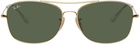 Ray-Ban Gold Caravan Sunglasses