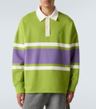 Loewe Striped cotton polo sweater