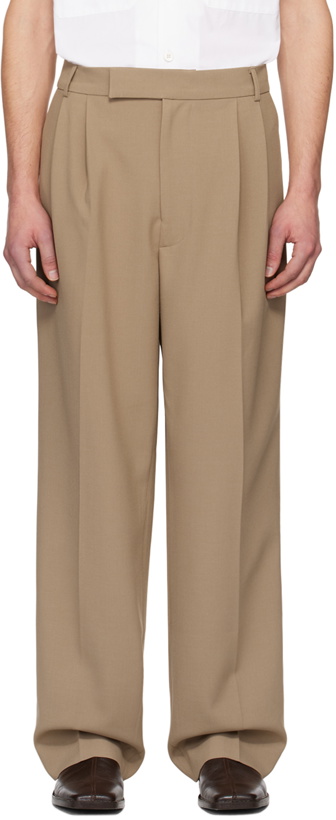 Photo: The Frankie Shop Beige Beo Trousers
