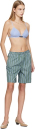 HommeGirls Green Long Boxer Shorts