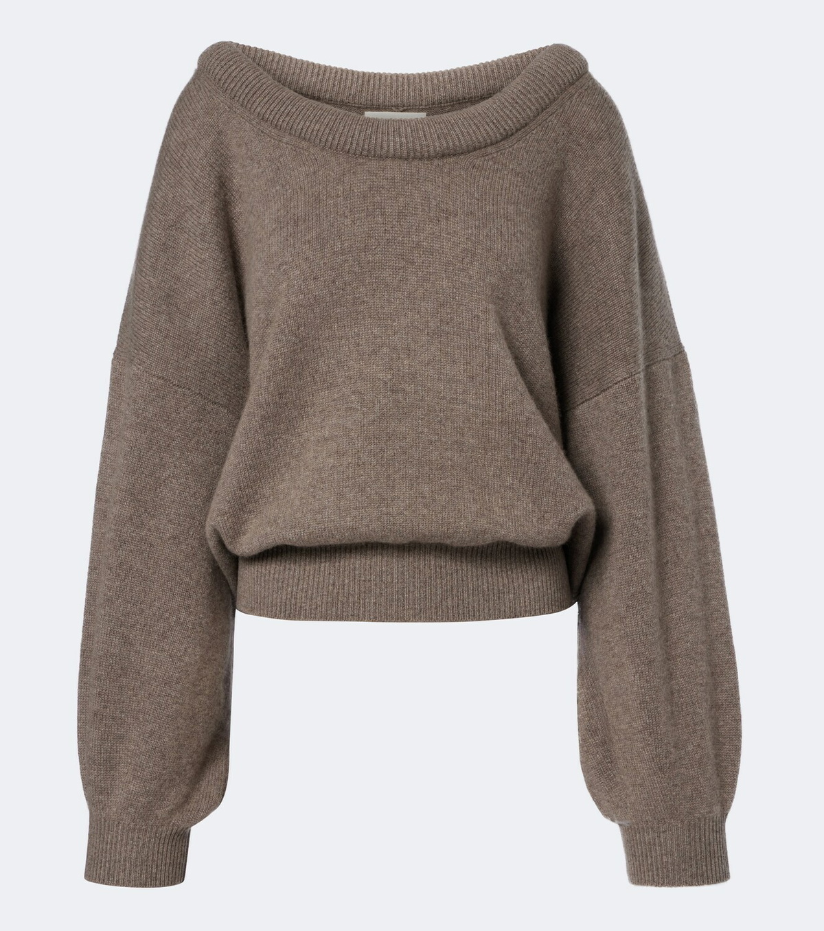 Lisa Yang Doria off-shoulder cashmere sweater