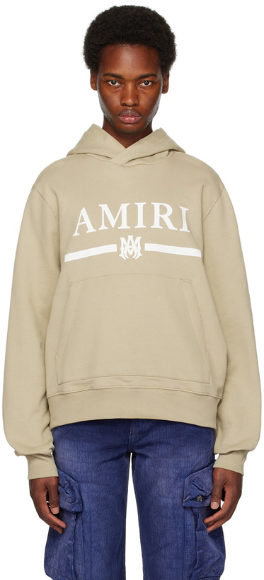 Photo: AMIRI Tan M.A. Bar Hoodie