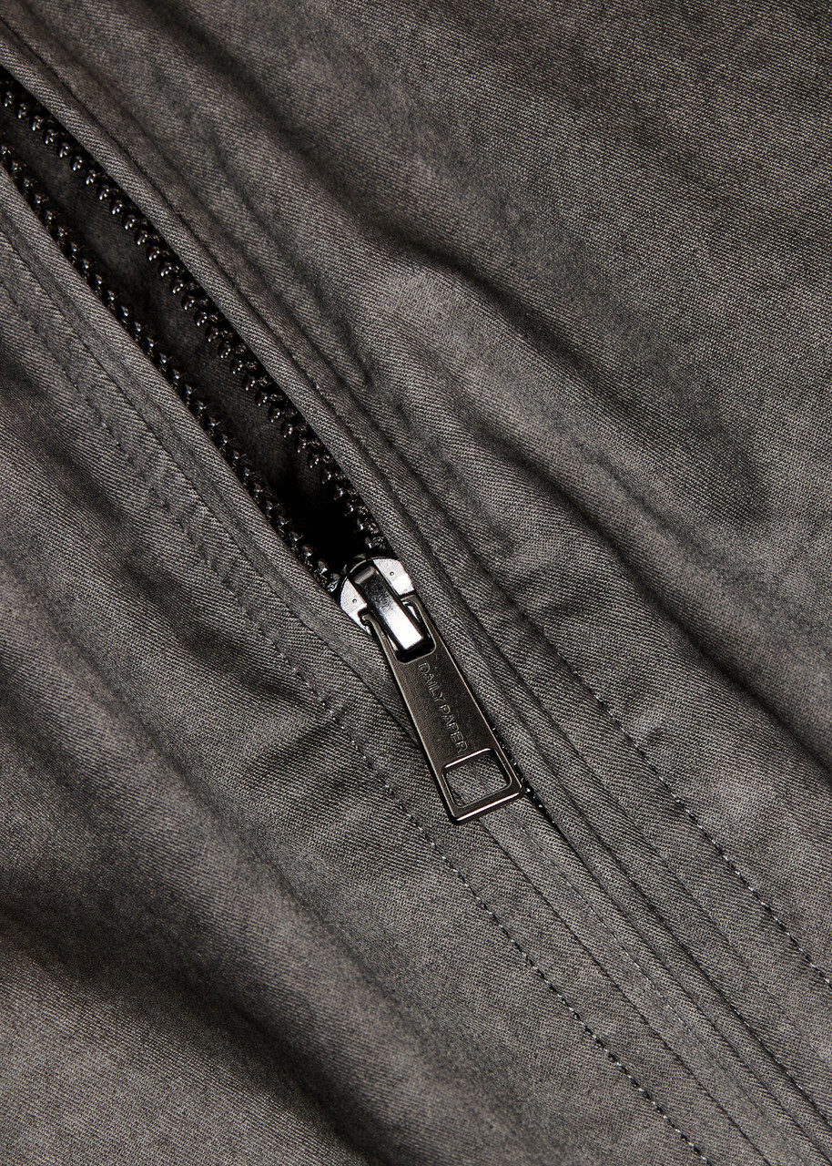 Daily Paper Bantoe Padded Cotton Bomber Jacket Grey