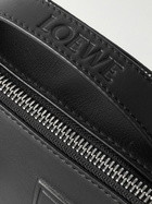 LOEWE - Camera Mini Logo-Appliquéd Leather Messenger Bag
