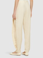 RALPH LAUREN COLLECTION Pleated Linen & Silk Pants