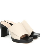 Wandler - Isa leather plateau sandals