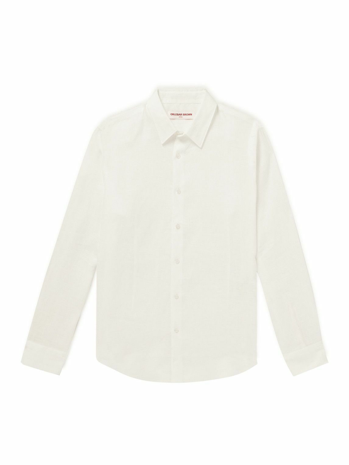 Orlebar Brown - Giles Linen Shirt - White Orlebar Brown