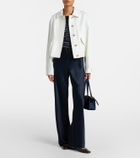 Vince Cotton twill blouson jacket