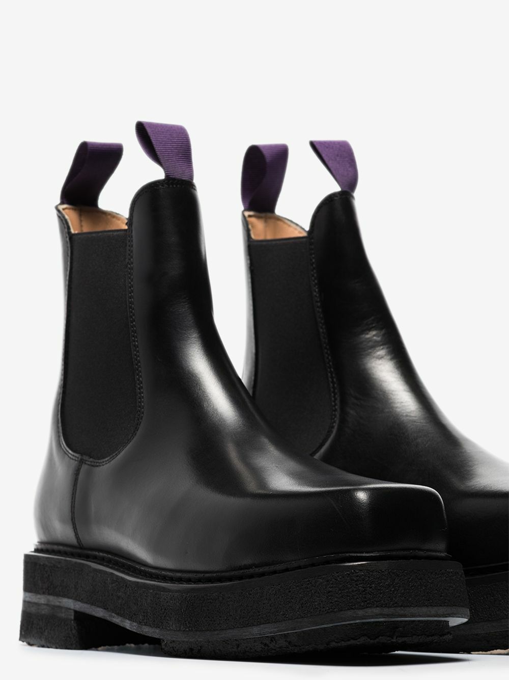 eytys black ortega chelsea boots