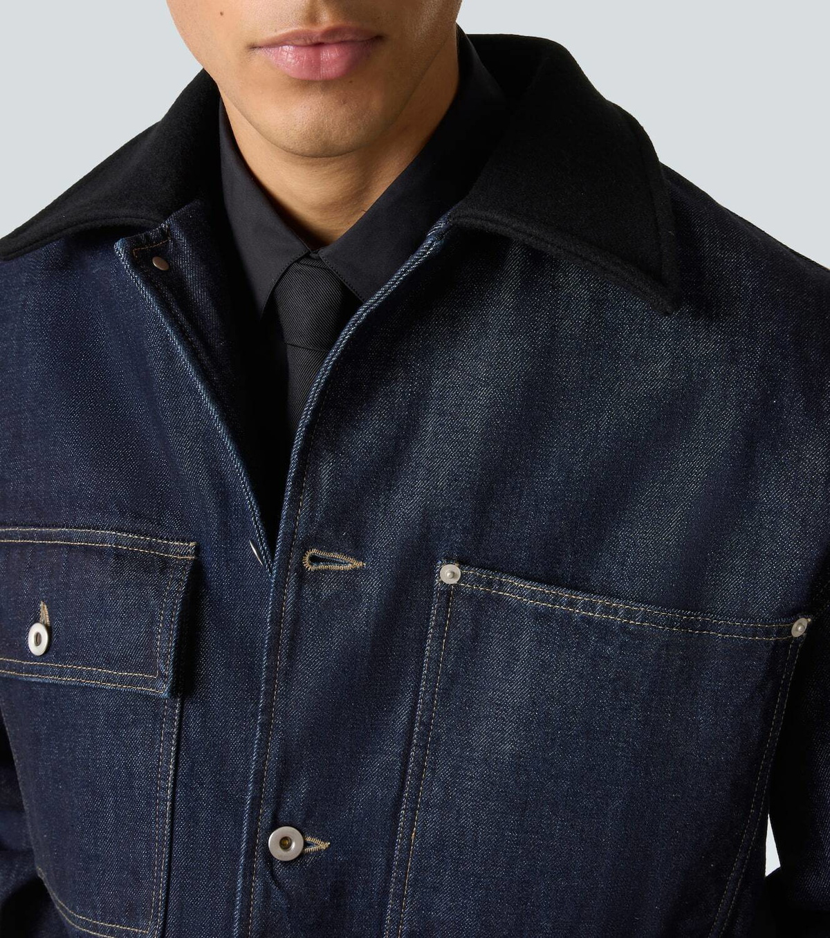 Jil Sander Oversized denim jacket