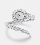 Yeprem Y-Momento 18kt white gold watches with diamonds