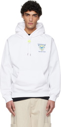 Casablanca White 'Tennis Club' Icon Hoodie