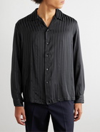 Barena - Striped Satin Shirt - Blue