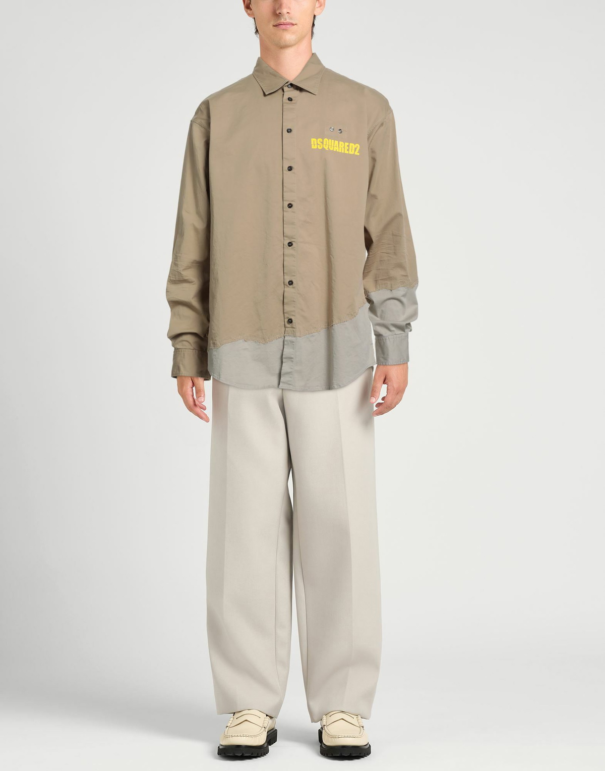 Dsquared2 Mens Shirt in Sand