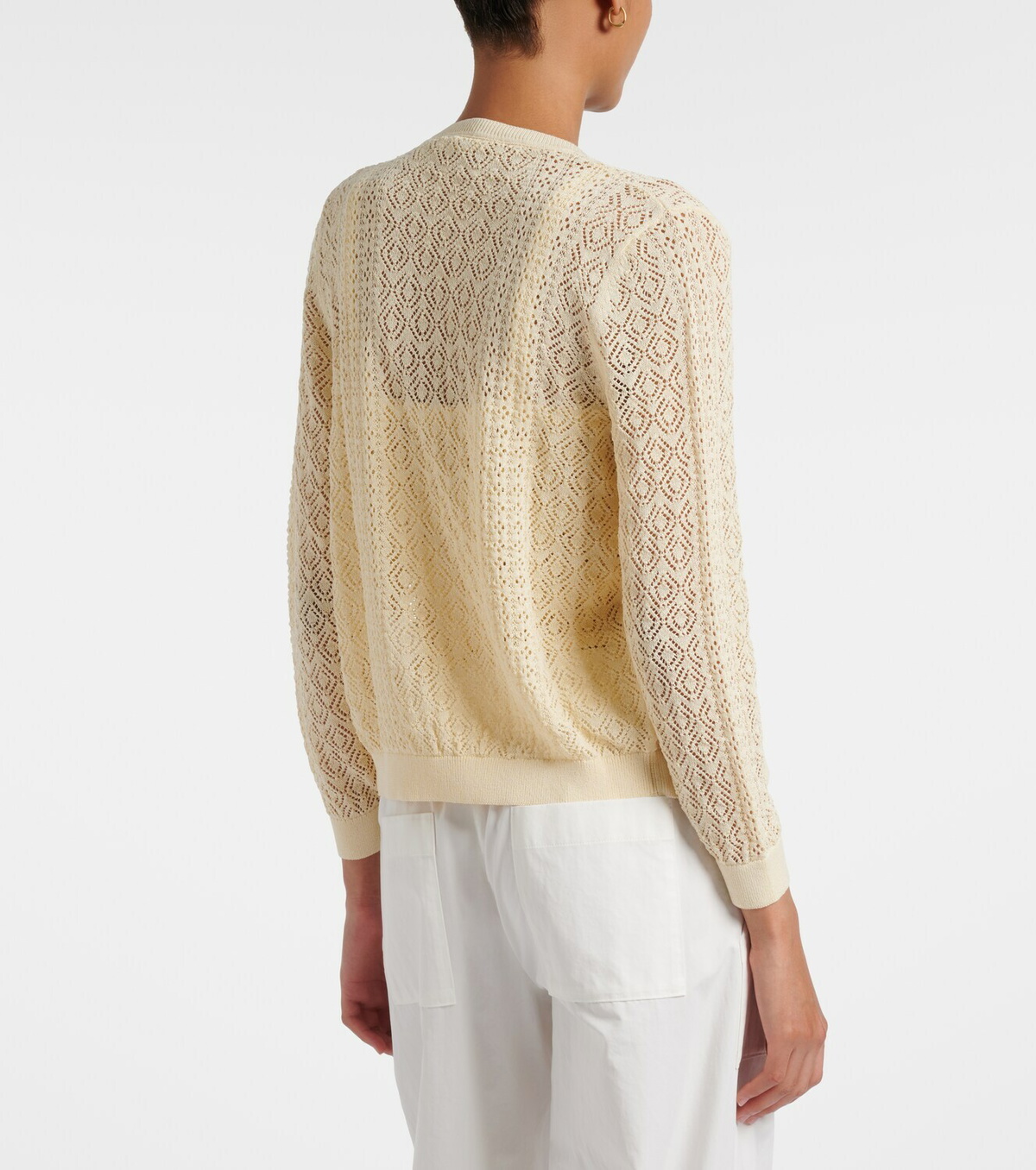 Dôen Diane pointelle cardigan