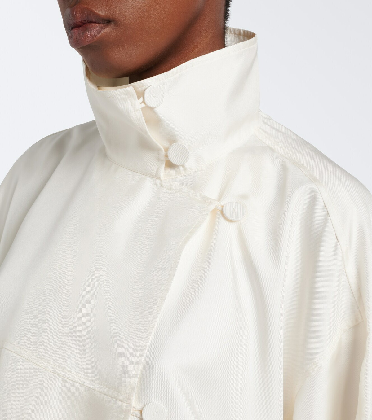 Róhe Silk blouson jacket
