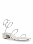 RENÉ CAOVILLA 35mm Embellished Satin Sandals