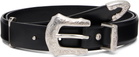 Toga Virilis Black Metal Buckle Belt