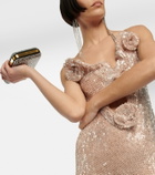 Magda Butrym Crystal-embellished sequined gown